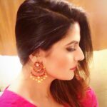 Zareen Khan Instagram - Adorned in @kalkifashion's beautiful pink anarkali from their festive collection Jewellery: @shillpapuriidesignerjewellery Styled by @instagladucame @maddiea24 #gucgladucame #instagladucame #kalkifashion #lategram #DurgaPooja #Kolkata