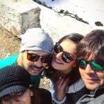 Zareen Khan Instagram - Achche Din ☀️❄️👻🙃❣️ #MajorManaliMissing #WannaGoBack #GreatTimes #Nostalgia #HappyHearts #RandomTripsLikeThese #ThrowbackTuesday #TbT