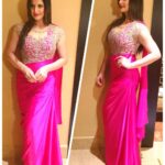 Zareen Khan Instagram - Wearing this beautiful Saree gown by @sonaakshiraaj ✨✨✨ #AboutLastNight #WeddingTimes #Antalya #TravelDiaries