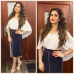 Zareen Khan Instagram - Another day of promotions ! 👀 Outfit by @zara Jewellery by @minerali_store Styled by @sonika_grover #HateStory3 #HS3 #tseries