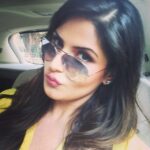 Zareen Khan Instagram - Loving my new sunglasses ! ✨✨✨