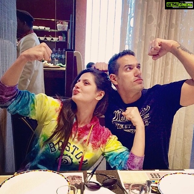 Zareen Khan Instagram - My Bestie strongest @rickysachdev !! 💪 Get well soon buddy 😘❤️👼✨ #BFF #BestFriend #MissU