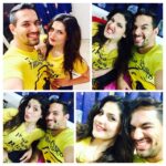 Zareen Khan Instagram - Happiest Birthday to my most fav person @rickysachdev 🎉🎊🎈🎁🎂🍻💃 God bless u 👼 Love you loads ❤️😘 #Happy #Birthday #BFF #Crazy #yellow #PartnerInCrime #Dubai #MissU