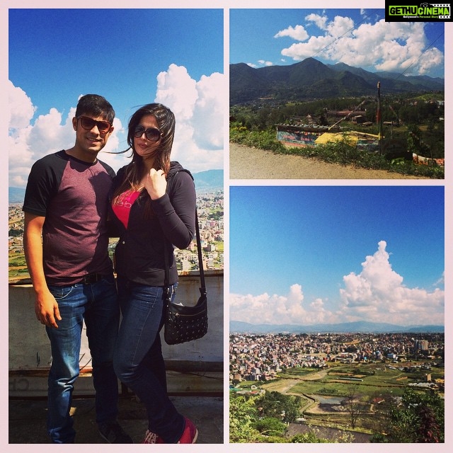 Zareen Khan Instagram - Tripping in #Chobhar #Kathmandu #Nepal with @navshil !! #TravelWithZareen