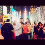 Zareen Khan Instagram - Fun at #TimesSquare #NYC @navshil #TravelWithZareen