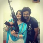 Zareen Khan Instagram – One more… promoting my film #JattJamesBond with our #director #RohitJugraj