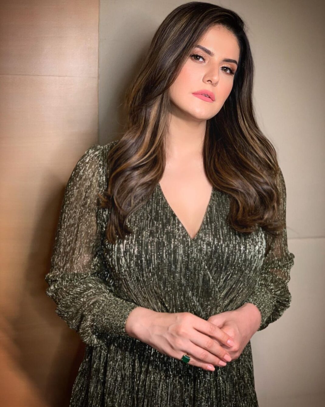 Zareen Khan Instagram - 🫒 #AboutLastNight #zareenkhan Delhi, India