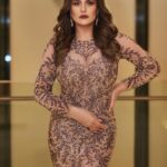 Zareen Khan Instagram - Golden Girl ✨✨✨ . . . Outfit - @chiselbymr Jewellery - @aquamarine_jewellery Makeup - @rabbiyatalha Hair - @glam.by.silasun Styled by @vibhutichamria Asst by @nikikanchan 📸 - @anoop.devaraj #ZareenKhan