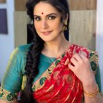 Zareen Khan Instagram - ✨Happy Dussera ✨ #SouthDiaries #ZareenKhan