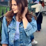 Zareen Khan Instagram - Denims is always a good idea ! Do you agree ? . . . HMU - @bijoyjeet.saikia Styled by @bikanta #Throwback #Tbt #TravelDiaries #Shimla #ZareenKhan