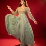 Zareen Khan Instagram - 🧚🏻‍♀️ . . . Outfit by @ease_kv Jewellry by @gehnajewellers1 Make up by @niccky_rajaani Styled by @vibhutichamria 📸 - @sjframes #Indian #Anarkali #ZareenKhan