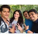 Zareen Khan Instagram - Looking forward to this crazy ride with @karanvirbohra 🚂 P.S. Thank you @sunil_s_bohra Sir for making this happen 🤗 #ComingSoon @raaj_aashoo @panchamsingh10 #ZareenKhan