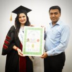 Zareen Khan Instagram - Thank you CM PRAMOD SAWANT JI for your wishes . It was an honour being congratulated by you. Thank you Nelson Mandela Nobel Peace Award 2020 for bestowing me with ‘HONORARY DOCTORATE’. Truly overwhelmed ❤️ Yours sincerely, DR. ZAREEN KHAN. #NelsonMandelaNobelPeaceAward2020 #HonoraryDoctorate #ZareenKhan