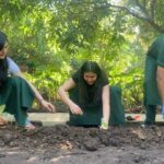 Zareen Khan Instagram - One of the most interesting activities I have ever indulged in was this farming session today. The Edible Garden at @woodsatsasan grows organic vegetables and with the help of their horticulturist BHAGWAN Ji , I planted brinjal plants there. Growing your own vegetables and herbs is not only a sustainable practice, but it’s also very therapeutic in nature as I discovered today. Here’s to new experiences and new discoveries in 2021 ! #Farming #FarmLife #FamilyVacation #TravelWithZareen #TravelDiaries #HappyHippie #NatureAddict #SasanGir #Gujarat #IncredibleIndia #ZareenKhan Woods at Sasan