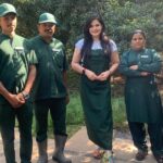 Zareen Khan Instagram – One of the most interesting activities I have ever indulged in was this farming session today. The Edible Garden at @woodsatsasan grows organic vegetables and with the help of their horticulturist BHAGWAN Ji , I planted brinjal plants there. Growing your own vegetables and herbs is not only a sustainable practice, but it’s also very therapeutic in nature as I discovered today. Here’s to new experiences and new discoveries in 2021 !
#Farming #FarmLife #FamilyVacation #TravelWithZareen #TravelDiaries #HappyHippie #NatureAddict #SasanGir #Gujarat #IncredibleIndia #ZareenKhan Woods at Sasan