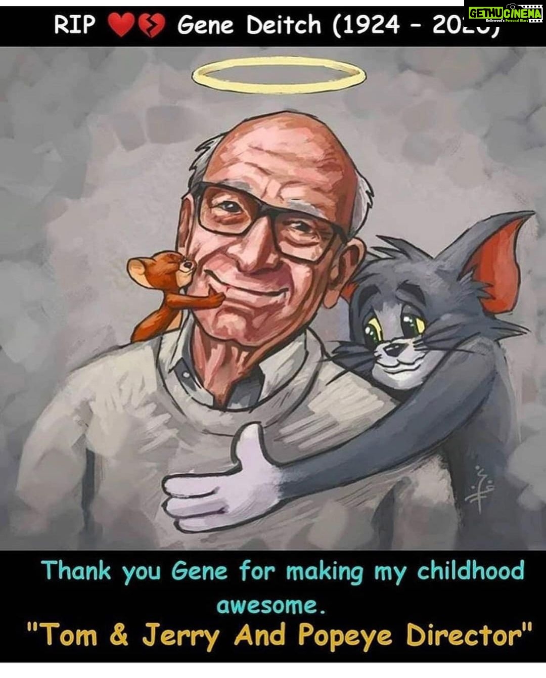 Zareen Khan Instagram - RIP ❤️ #GeneDeitch #Legend #Immortal