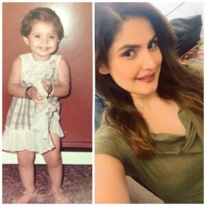 Zareen Khan Instagram - Here you go 💁🏻‍♀️ Nominated by @thewittysingh for #ThenAndNowChallenge. I further nominate @bodyholics , @ananya_birla , @monakattan , @gururandhawa , @maliniagarwal , @nehwalsaina & @kushakapila for same ! #JustForFun #StayHome #StaySafe #ZareenKhan