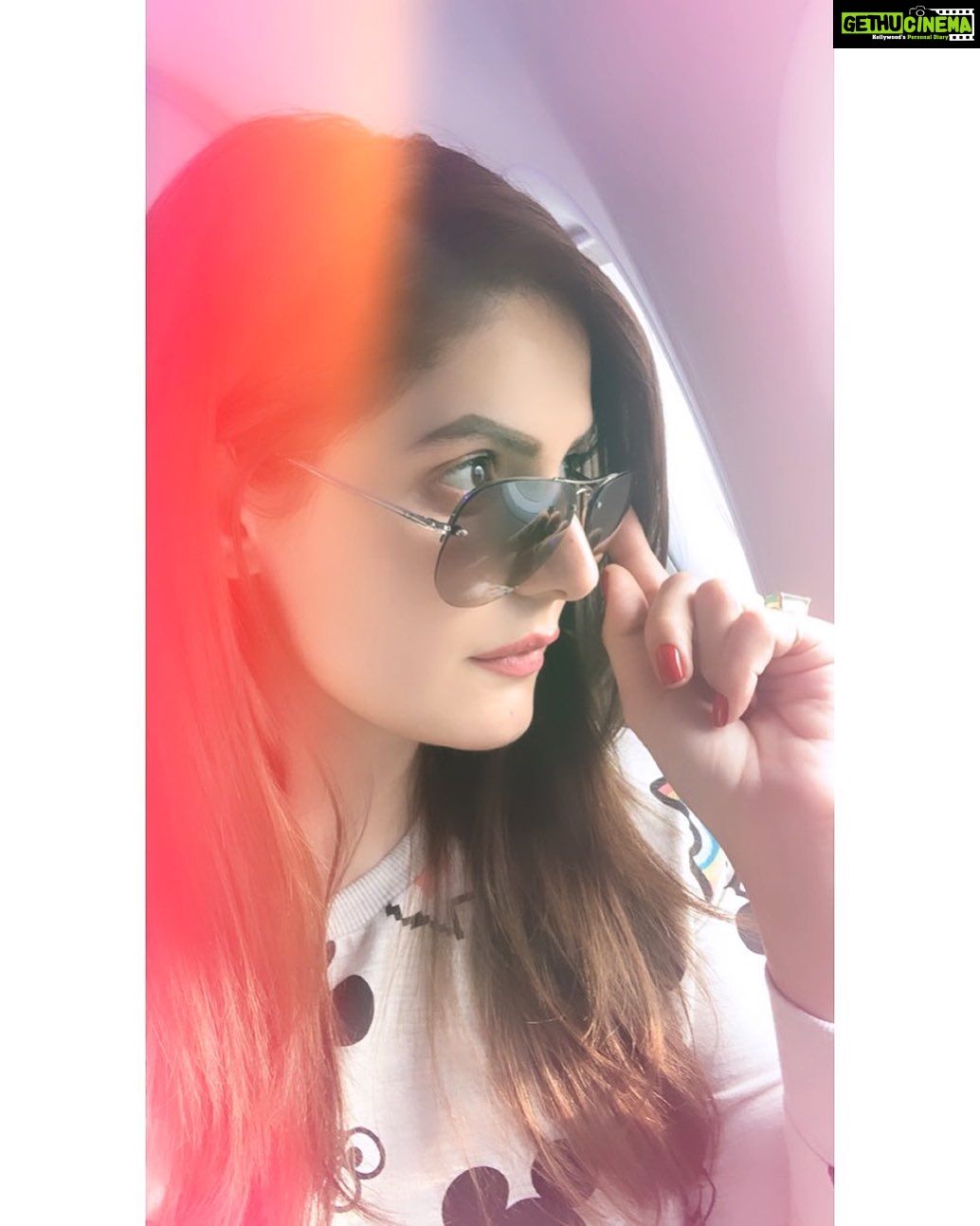 Zareen Khan Instagram - Chalo Chandigarh 🧚🏻♀️ #WorkMode #ZareenKhan