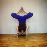 Zareen Khan Instagram - Upside Down 🦋 Courtesy - @anshukayoga BENEFITS - •Stimulates abdominal organs, ovaries and prostate gland, bladder, and kidneys •Stimulates the heart and improves general circulation •Stretches the inner thighs, groins, and knees •Helps relieve mild depression, anxiety, and fatigue •Soothes menstrual discomfort and sciatica •Helps relieve the symptoms of menopause •Therapeutic for flat feet, high blood pressure, infertility, and asthma •Traditional texts say that Baddha Konasana destroys disease and gets rid of fatigue. #TriPadaSirsasanaBaddhaKonasana #TripodHeadstandButterfly #Yoga #TuesdayTraining #ZareenKhan