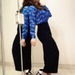 Zareen Khan Instagram - 🦓 Top and pants: @zaraindiaofficial Shoes: @lkbennettlondon HMU - @rishabskhanna Styled by @trishadjani #AboutLastNight #MovieScreening #ZareenKhan