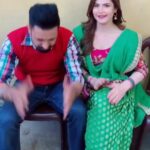 Zareen Khan Instagram - Chhinda & Laali💥 #Daaka #Punjab #FilmingNow #ComingSoon #ZareenKhan @gippygrewal
