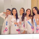 Zoya Afroz Instagram - “Clothes aren’t going to change the world, The women who wear them will” With my girls in white 🤍🤍🤍 #CheerAllWomen #60thMissInternational #BeautiesForSDGs Tokyo, Japan