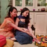 Zoya Afroz Instagram – Diwali Nights✨ 
Filled with Love Light & Laughs 💕