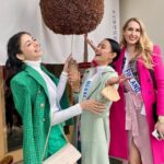 Zoya Afroz Instagram - Oh what a Happy & Beautiful Day! We visited the miso factory and sake (Japanese rice wine) brewing factory in Niigata City- Japan With all my sisters 💜💛💙❤️💚 #CheerAllWomen #60thMissInternational #BeautiesForSDGs Niigata-City Japan