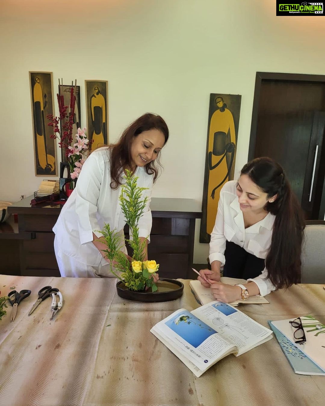 Zoya Afroz Instagram - Ike derived from “Ikeru” means life Bana derived from “hana” means flower And through the art of Ikebana we can give a new life to the flowers. 🌸🌼🌸 This is my first attempt at making a beautiful Ikebana creation which is a Japanese art form of flower arrangements with the help of my teacher @renusaraf from The Bombay Sogetsu School 🌸🌼🌸 As a Miss India International I want to learn about new cultures and be a cultural ambassador between the countries while building connections and friendships🤍 And in this journey I’m learning a lot about the different ways of life, traditions and customs. There are so many beautiful aspects of the Japanese culture which I would like to share with all of you in my journey to Miss International!✨ 🌸🌼🌸 #ikebana #ikebanasogetsu #sogetsuschool @mumbaisogetsu #thebombaysogetsuschool #japan #india #culture #art @glamanandsupermodelindia @missinternationalofficial