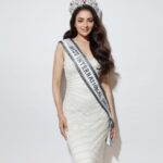 Zoya Afroz Instagram - Being INDIA at Miss International 🇮🇳 Photographer: @rahuljhangiani Makeup : @khusrofarzana Hair : @daksh_hairguru Outfit : @studybyjanak @vandymehra Jwellery by : @agsjewellery Styled by : @lakhanisana