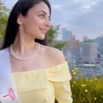 Zoya Afroz Instagram - Watching the sunset from this beautiful balcony at @gatehotelryogoku #anchorryogokuriverside 🌅 @gatehotels @gatehoteltokyo #gatehotel#gatehotelryogoku #gatehotelkaminarimon #rrestaurantandbar The GATE HOTEL Ryogoku by HULIC