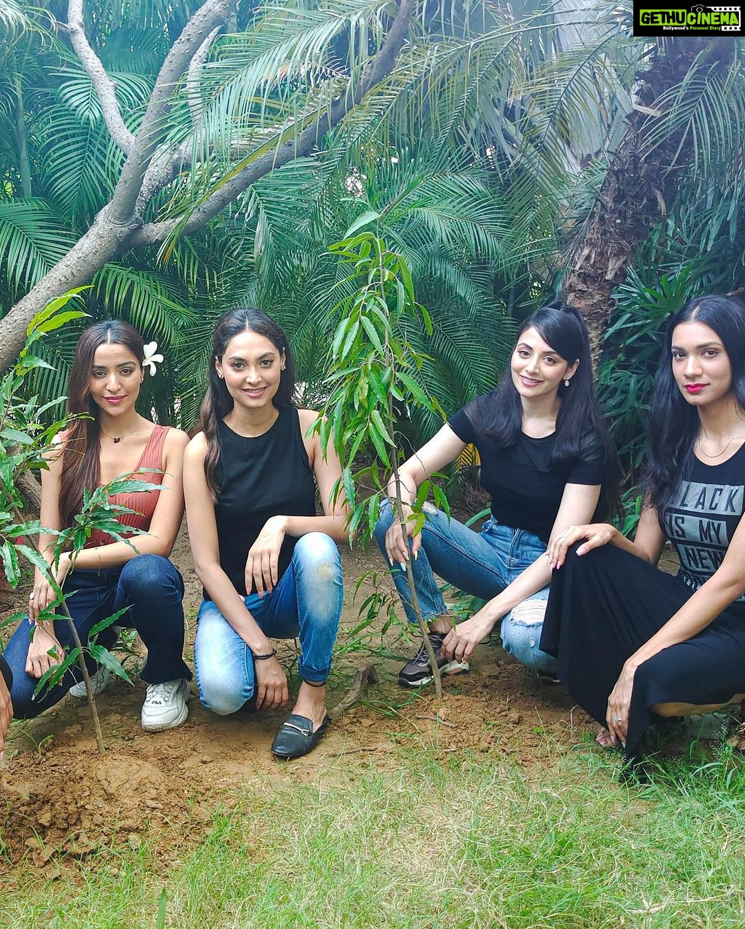 Zoya Afroz Instagram - Planted an Ashoka tree sapling for our Global Tree Planting Day — right after we shot for the cover of TMM magazine. Often times we are asked what do beauty queens do. This is exactly what we aim to do - To take actions on ground level and then share it with others. And hopefully inspire you in any little way that we can! I have taken a pledge to plant a tree. And I would encourage you to do the same - to make our earth greener and a cleaner environment. We have to Act Now for An Equitable and Sustainable World On 21st September, tree plantation was done in over 100 countries. These Trees that we planted will be included as a part of big campaign by Act Now and Environment Online – Global networks for climate action, environmental awareness, sustainability and peace. Big thank you to @glamanandsupermodelindia team and @rajivkshrivastava sir for giving us a helping hand every time! #peaceday #generationrestoration #enotreeplanting #enoprogramme #actnoworgin @actnoworgin @enoprogramme #pageantsisters #missindiainternational2021 #missinternational @missinternationalofficial
