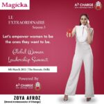 Zoya Afroz Instagram - Happy women’s day to the remarkable & incredible women who constantly empower each other to be brave, strong, fearless, and capable enough to live the life they aspire for.  This Women’s Day, A3Charge has powered up an event on the Global Women Leadership Summit to praise and celebrate the rigorous hard work of all the women who had set an example for us. #magicka #magickasupportswomens #magickasupportssmallbusinesses #womenleaders #leaders #womenentreprenuers #internationalwomen’sday #A3Charge #RentRechargeReturn #GoFullPower #RentalPowerBank #Phonebandnaihoga #Batterylow #PowerBankOnRent #ChargingStaion #BrandAmbassador #Womensday2021 #trendingtopic #gendergap #equalityforall #trendingnow #empoweringqoutes #empoweringwomen