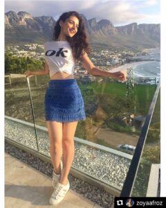 Zoya Afroz Instagram - Throwback to when I visited this beautiful place 💙

Yes I had to repost my own picture cuz I can’t find it ! 😝