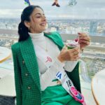 Zoya Afroz Instagram - When your heart is truly truly happy 💚💚💚 #glowingwithhappiness ——Day 9—— Today was such a beautiful beautiful day in Japan. We visited different places - factories and schools in Niigata city and had an amazing lunch with this beautiful view! @missinternationalofficial thank you for this amazing experience! These memories will be cherished forever 💚