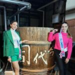 Zoya Afroz Instagram - Oh what a Happy & Beautiful Day! We visited the miso factory and sake (Japanese rice wine) brewing factory in Niigata City- Japan With all my sisters 💜💛💙❤️💚 #CheerAllWomen #60thMissInternational #BeautiesForSDGs Niigata-City Japan