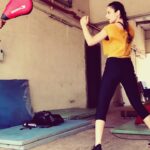 Zoya Afroz Instagram - #humfittohindiafit Challenge accepted @themustafab !!!!! #kickboxing #kickboxinggirl #fitness #goals #instagood 👊🏻