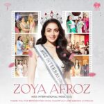 Zoya Afroz Instagram – Thank You Queen @zoyaafroz for representing our country so beautifully and making us Proud. You will always be part of Glamanand Family and forever our Queen. We wish you all the success in life! 🇮🇳💕

#glamandsupermodelindia #Glamanand #gsi #missindia #MissInternational #missindiainternational #gsi2021 #zoyaafroz