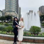 Zoya Afroz Instagram - We exist in moments nothing more✨ #friendship #sistersforlife #CheerAllWomen #60thMissInternational #BeautiesForSDGs Yokohama City Japan