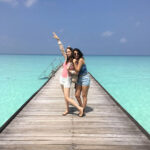 Zoya Afroz Instagram - Vacay with bae👯 #thisismymondayblues😉#maldives #vacaylife #bae #baecation #oppositesattract Maldives