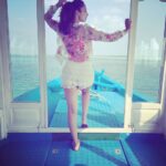 Zoya Afroz Instagram - Hues of blues.. Maldives
