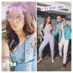 Zoya Afroz Instagram - The trouble makers! #sweetiee&akash #sweetieewedsnri Cute jumpsuit by @mehakmurpanalabel Zee News
