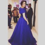 Zoya Afroz Instagram - Never look back.. oh unless someone is taking your picture 😉✌🏻📸 Amazing gown by @kareenparwani And cute yellow dress by @the_sewing_company