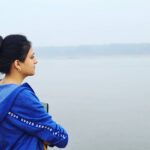 Harika Narayan Instagram – Serene and mindful 💫 Godavari River Razole