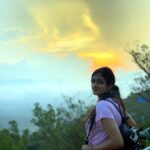 Harika Narayan Instagram - They say "Sky speaks in thousand colours" and I witnessed it♥️💫 . . . PC : my girl is the best photographer in the world @sowmyasudha♥️ #thankyouuniverse #wanderer #mothernature #grateful #solitude 😇