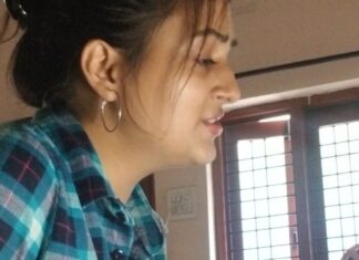 Harika Narayan Instagram - one of my favourite compositions by @arrahman Sir. Baby steps to chord progression and I am loving this journey of learning ♥️
