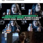 Harika Narayan Instagram - #latepost I thank you all for the love and appreciation showered on my version of Adele's Hello song. Overwhelmed with the response♥️ do watch if you haven't yet. link in bio