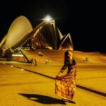 Harika Narayan Instagram - The real spark never gets faded. So never let the external forces effect your inbuilt spark. P.S : Opera house ✔ #Sydney #photoshoot #posing_me #12AM #the_real_picture #natural_gold_effect #cool_breeze #HNtravels #Australia_diaries Sydney Opera House