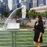 Harika Narayan Instagram - Singapura Merlion ✔ #many_to_go ❤ Merlion Park, Singapore