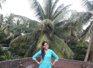 Harika Narayan Instagram - Weekend at my grandmom's place. Beautiful break from everyday routine. Oh I miss this place.😣 #short_trip #weekend #late_post #ammamma #love #green #scenic #home_sweet_home ❤